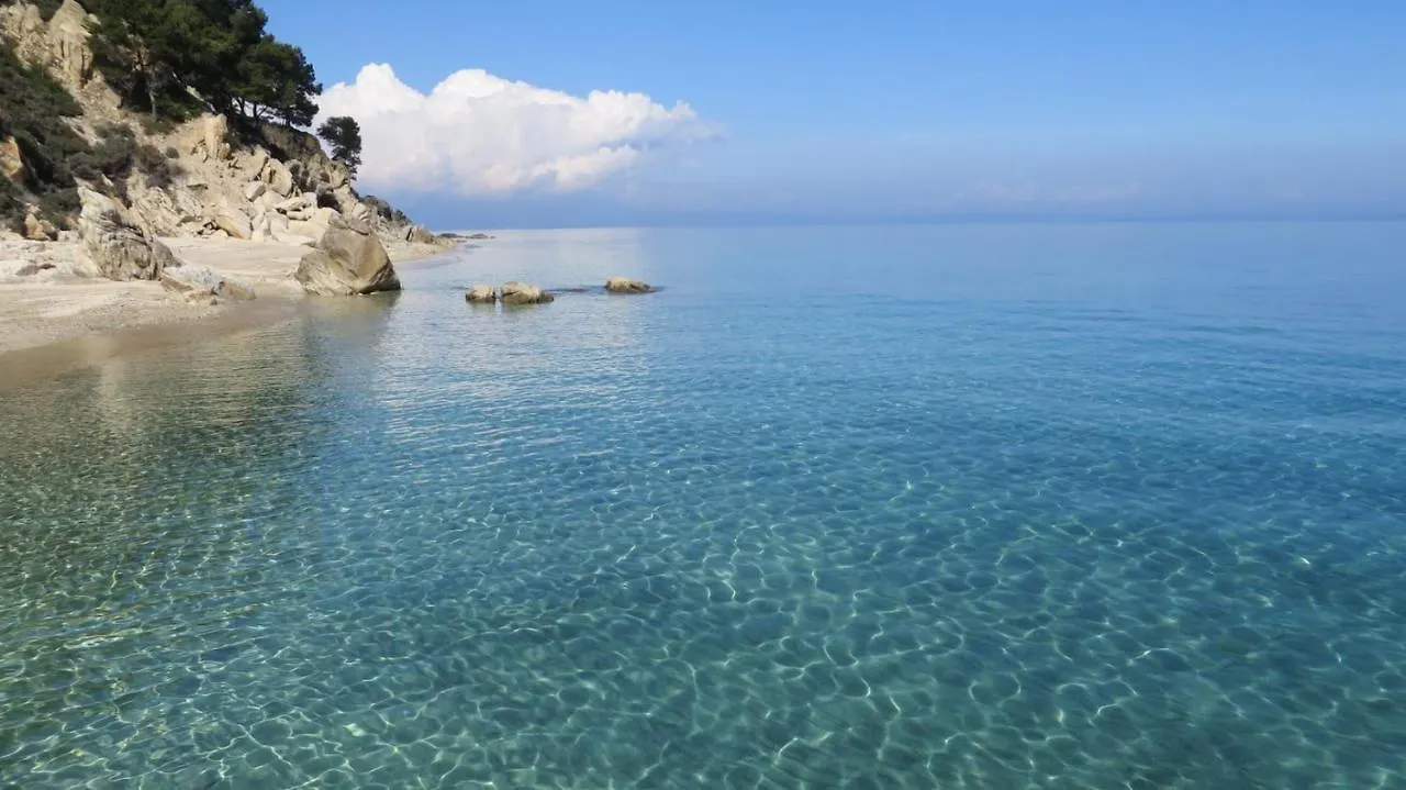 Spacious Villa Close To An Amazing Sithonia Beach Vourvourou Prázdninový dům
